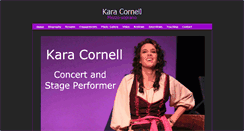 Desktop Screenshot of karacornell.com